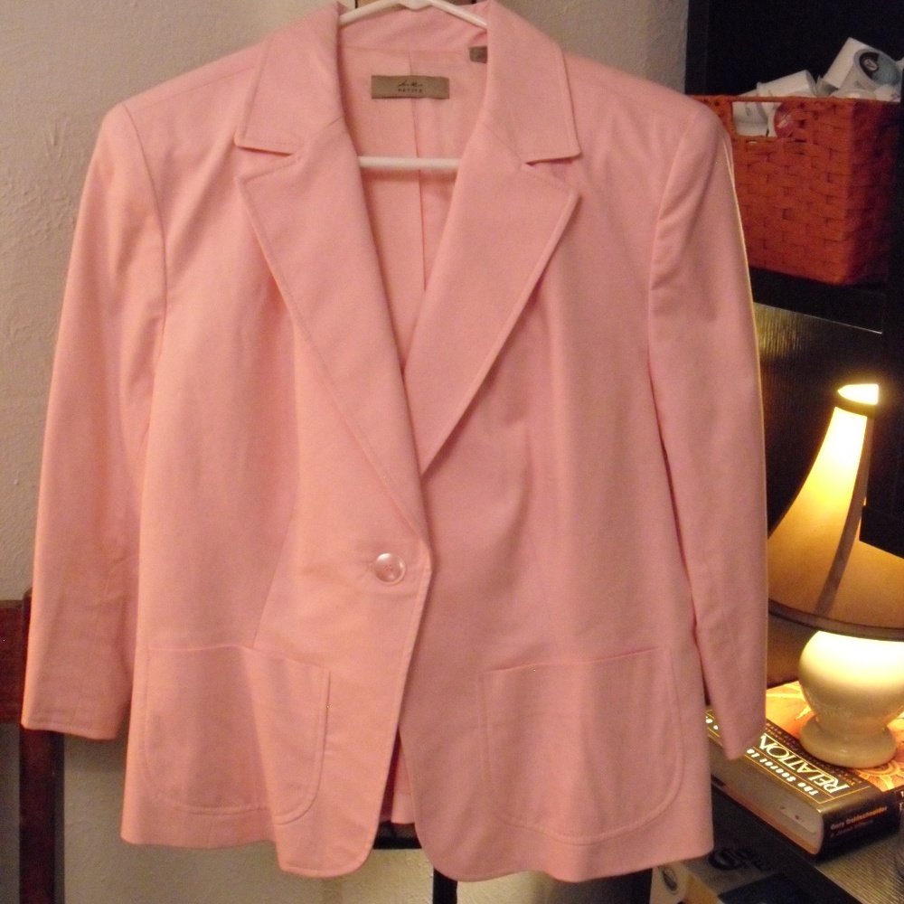 Pink Jacket - tailored, petite and preppy